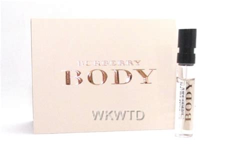 perfume body by burberry|free Burberry body perfume samples.